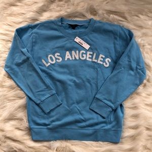 J Crew Los Angeles NWT Cotton Pullover M